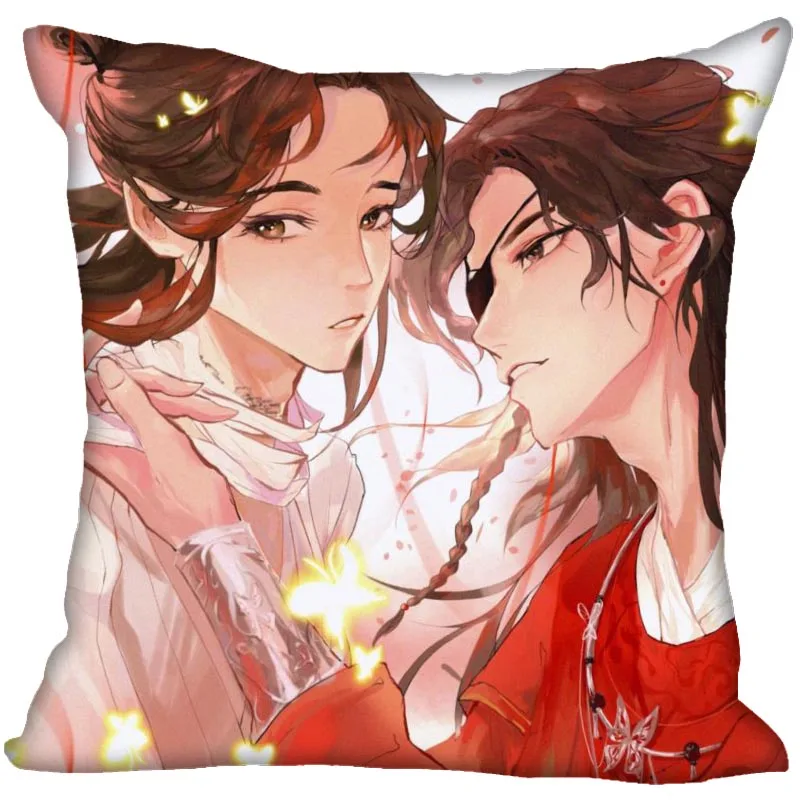 Anime Tian Guan Ci Pillow Case Wedding Decorative Fabric Pillows Cover New Year Accessories PillowCase 40X40,45X45cm 0827