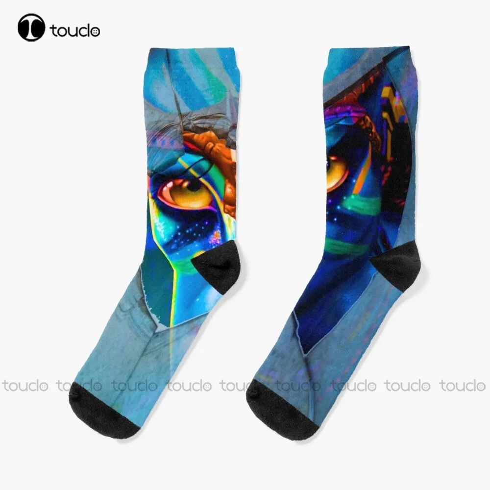 World Of - Avatar - Neytiri Socks Men'S Socks Personalized Custom Unisex Adult Teen Youth Socks 360° Digital Print Gift