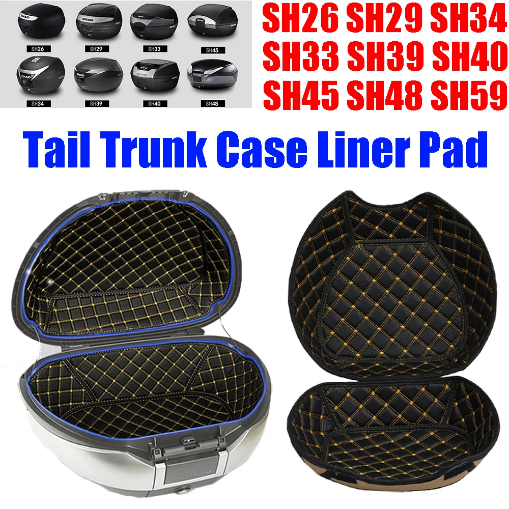 For SHAD SH26 SH29 SH33 SH34 SH39 SH40 SH45 SH48 SH59X Tail Case Trunk Case Liner pad Luggage Box Inner Container Lining pad