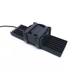 M.2 SSD Hard disk Heat Sink with Cooling fan Thermal pad 70x22x6MM laptop Hard disk ssd aluminum fin nvme 512