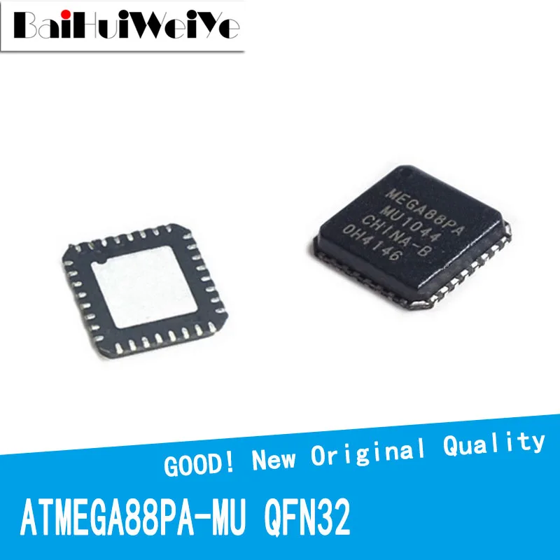 5Pcs/Lot ATMEGA88PA-MU QFN32 ATMEGA88PA ATMEGA88 MEGA88PA-MU MEGA88PA SMD New Original Good Quality Chipset