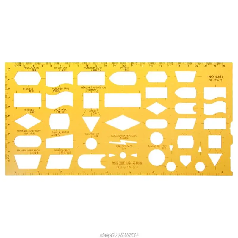 K Nhựa Bản Vẽ Bản Mẫu Người Cai Trị Cho Vật Lý Hóa Học Nhạc Cụ Đo Công Cụ Jy23 21 Trang Sức Giọt