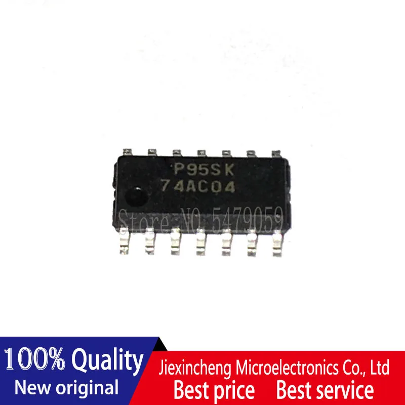 5PCS 74AC04SC 74AC04 74AC04SCX SOP14 3.9mm IC New original