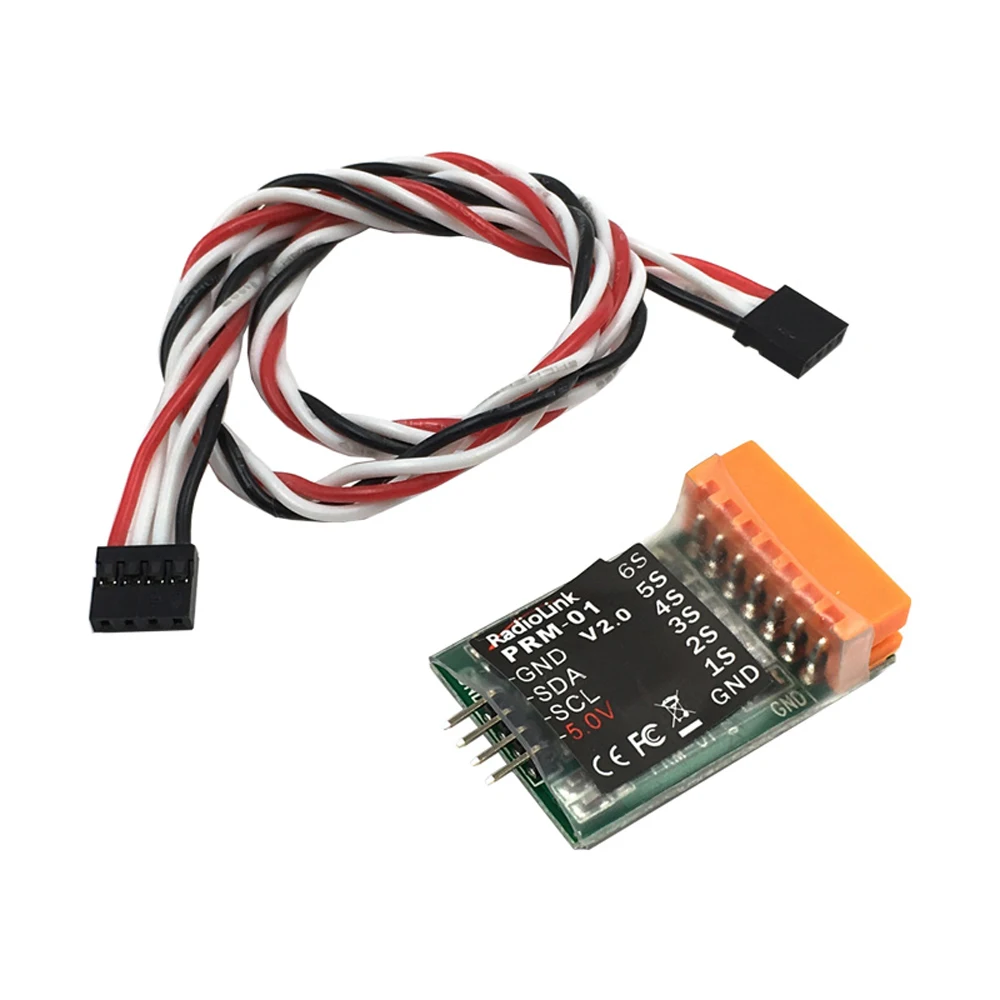Radiolink AT10II 2,4GHz 12-Kanal RC-Sender und Empfänger R12DS AT10 II PRM-01 Spannungsrückmeldung für RC-Drohne Flugzeug Quadcopter – Detail 15
