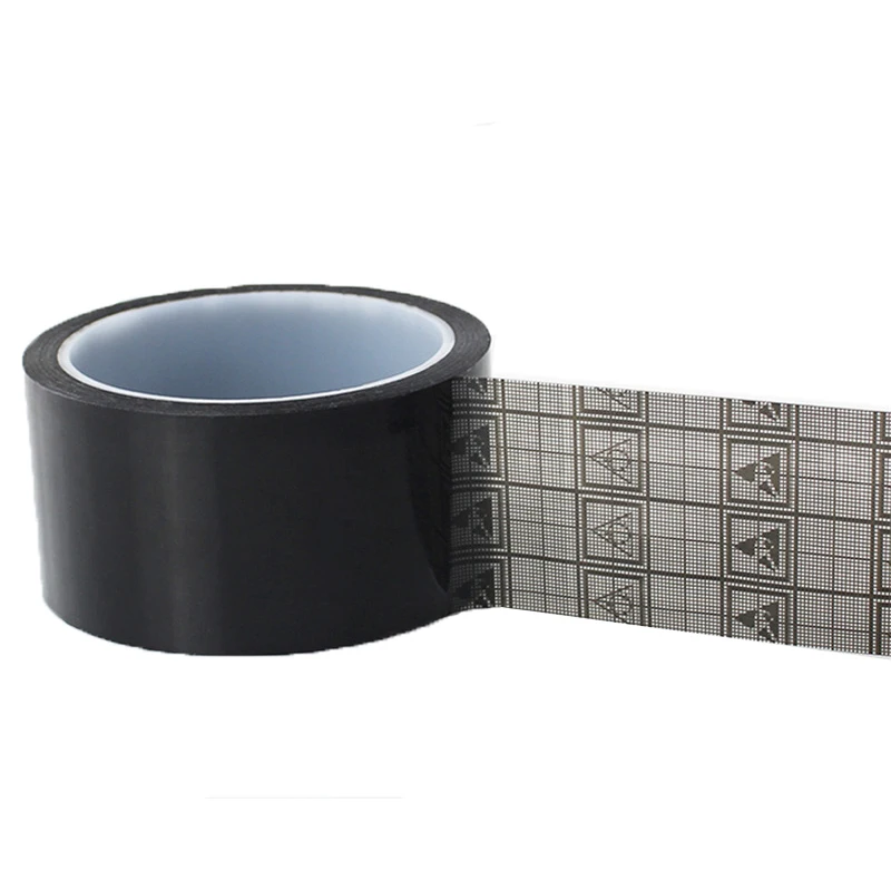 Length 36M Grid Black Anti-static Tape Transparent Anti-static 6-9 Power Insulating Sealing Tapes Business Supplies