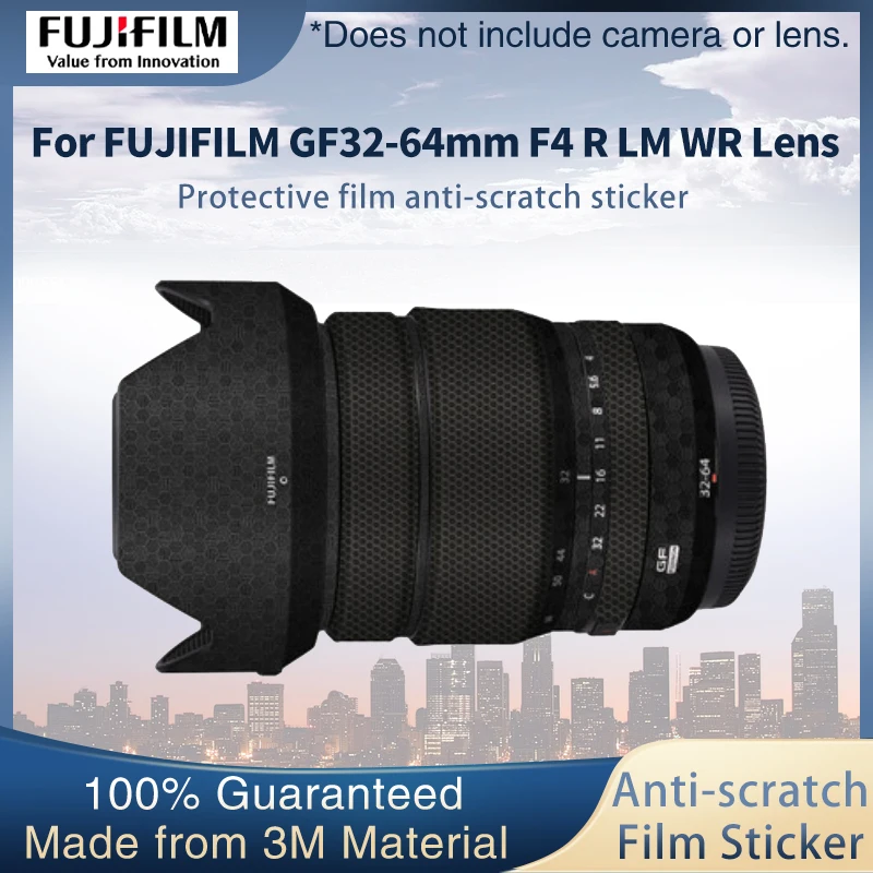 

Lens protective film For FUJIFILM GF32-64mm F4 R LM WR Lens Skin Decal Sticker Wrap Film Anti-scratch Protector Case