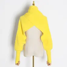 Women's Knit Scarf Shawl Cape 2024 #2