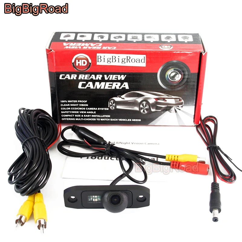 

BigBigRoad For Volvo V70 XC70 XC 70 V40 C70 S40 S60 S80 V60 S80L S60L S40L Car Rear View Reverse Backup CCD Camera Night Vision