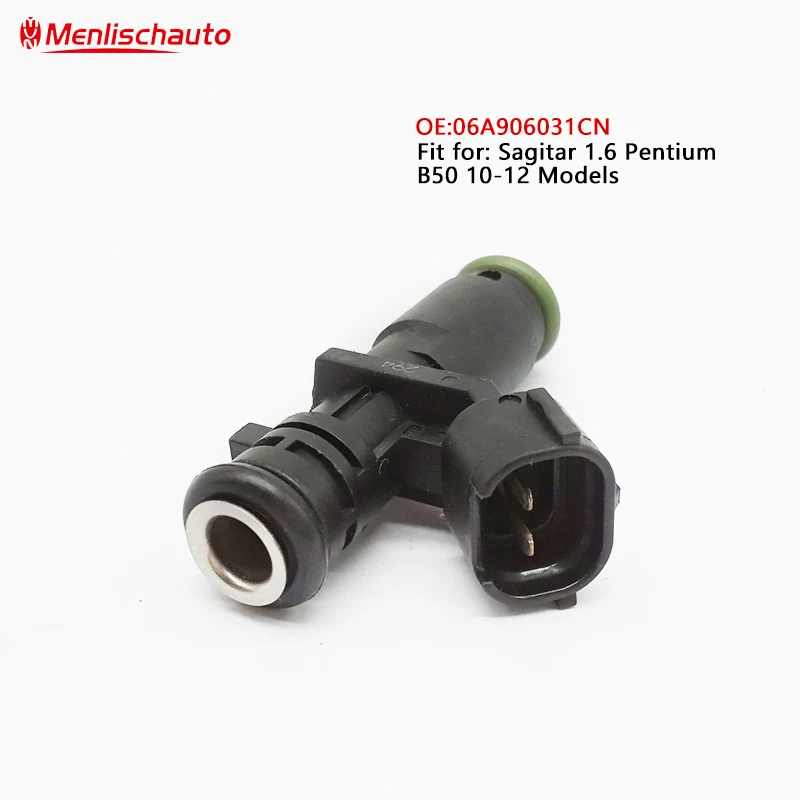 Original 6set Fuel Injector Nozzle 06A906031CN 06A 906 031 CN For J-etta models Sagitar Pentium B50 1.6L 1.8L L4