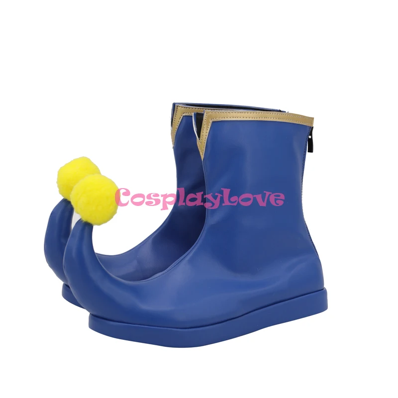 CosplayLove Cardcaptor Sakura Sakura Kinomoto Erase Card Blue Shoes Cosplay Long Boots Leather Custom Made For Party Birthday