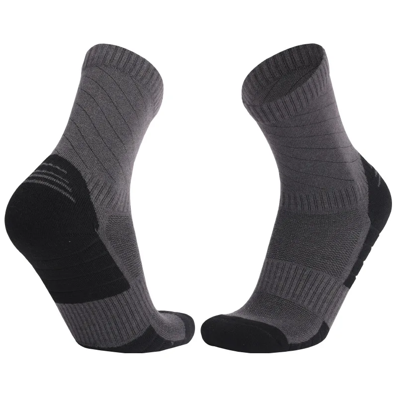 3-parowe męskie skarpety sportowe z wełny merynosowej Performance Outdoor Thicken Warm Comfort Winter Athletic Sport Mountaineer Hiking Crew Sock