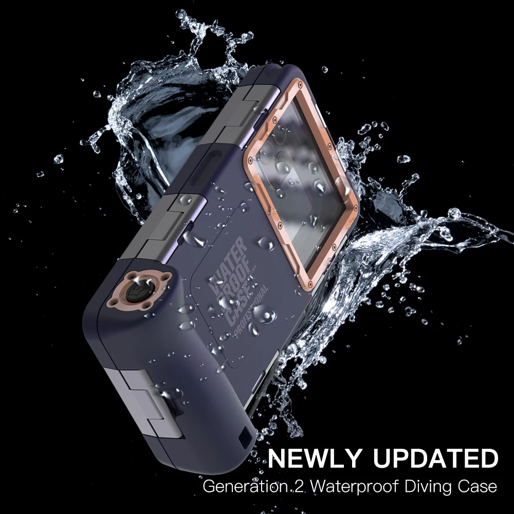 Diving Underwater Professional 15 Meter Deep Waterproof Case For Huawei Mate 60 50 40 30 Pro RS P60 50 40 30 Honor Magic 5 4 Pro