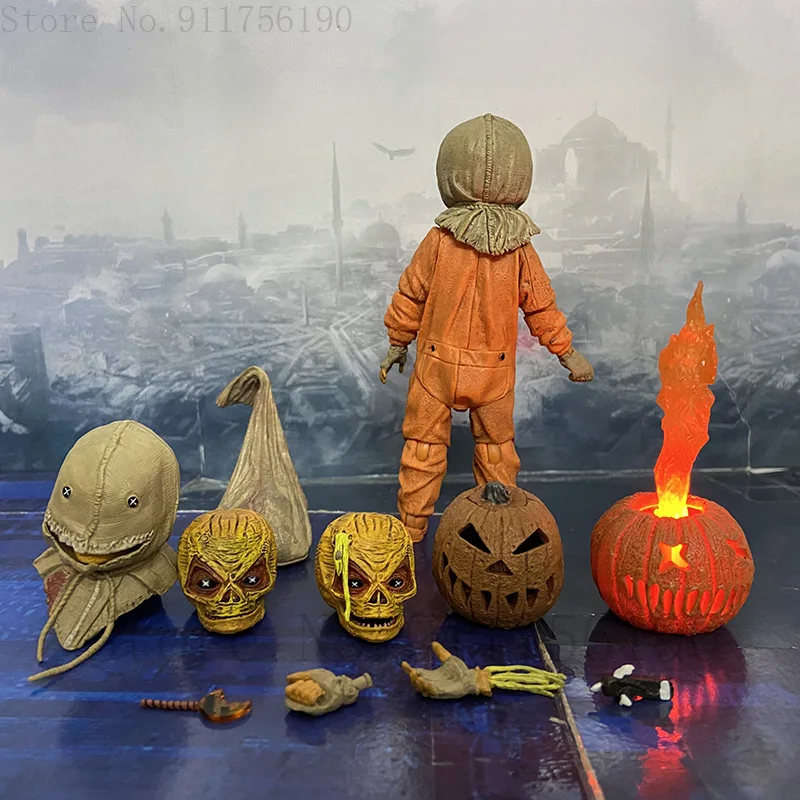 Klassischer Film Film Trick R Treat Actionfigur NECA Figur Trick R Treat Actionfigur Modell Leuchtendes Kürbisspielzeug Halloween Geschenk – Detail 10