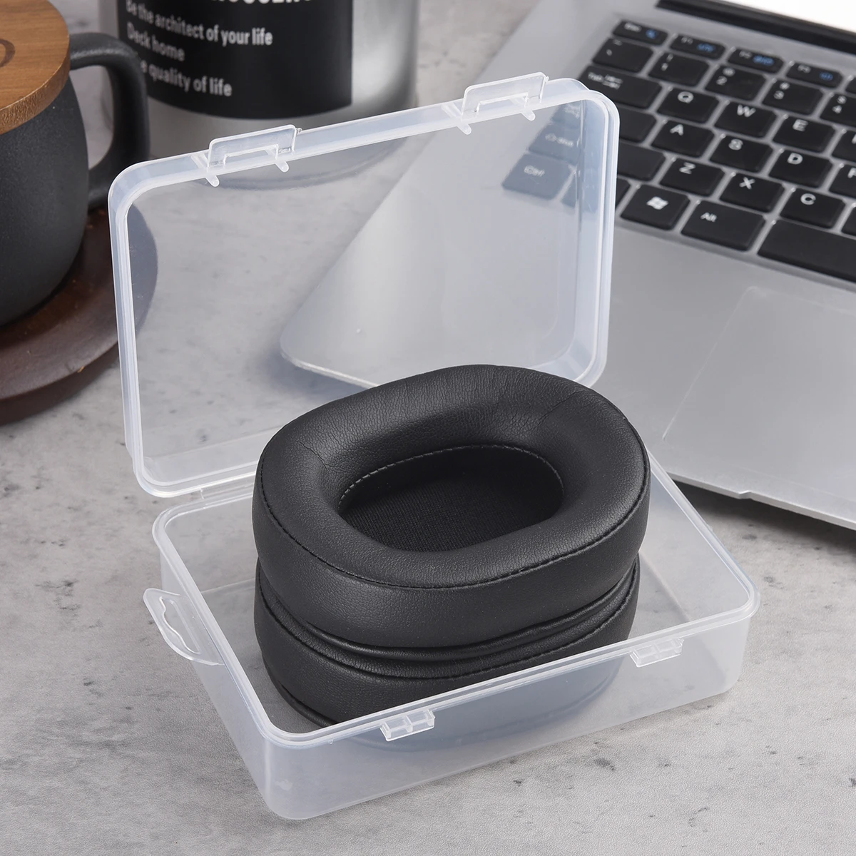 Cuscinetti auricolari per audio-technica ATH-WS660BT cuffie cuscino WS660BT proteine auricolari di ricambio spugna paraorecchie cuffia accessori