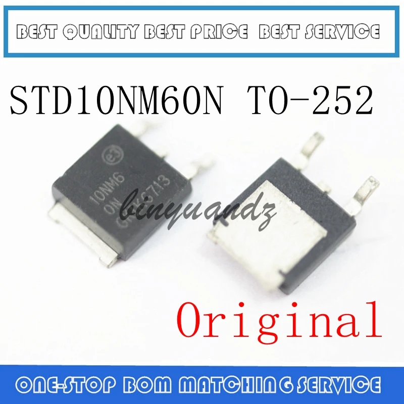 10 قطعة ~ 50 قطعة STD10NM60 STD10NM60N 10NM60N إلى-252