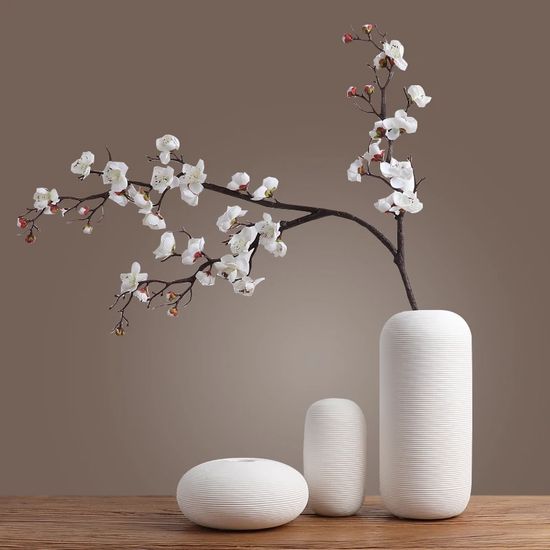 

Ceramic Vase Decoration modern simple Japanese Zen style flower drying device Tea House Hotel living room porch decoration