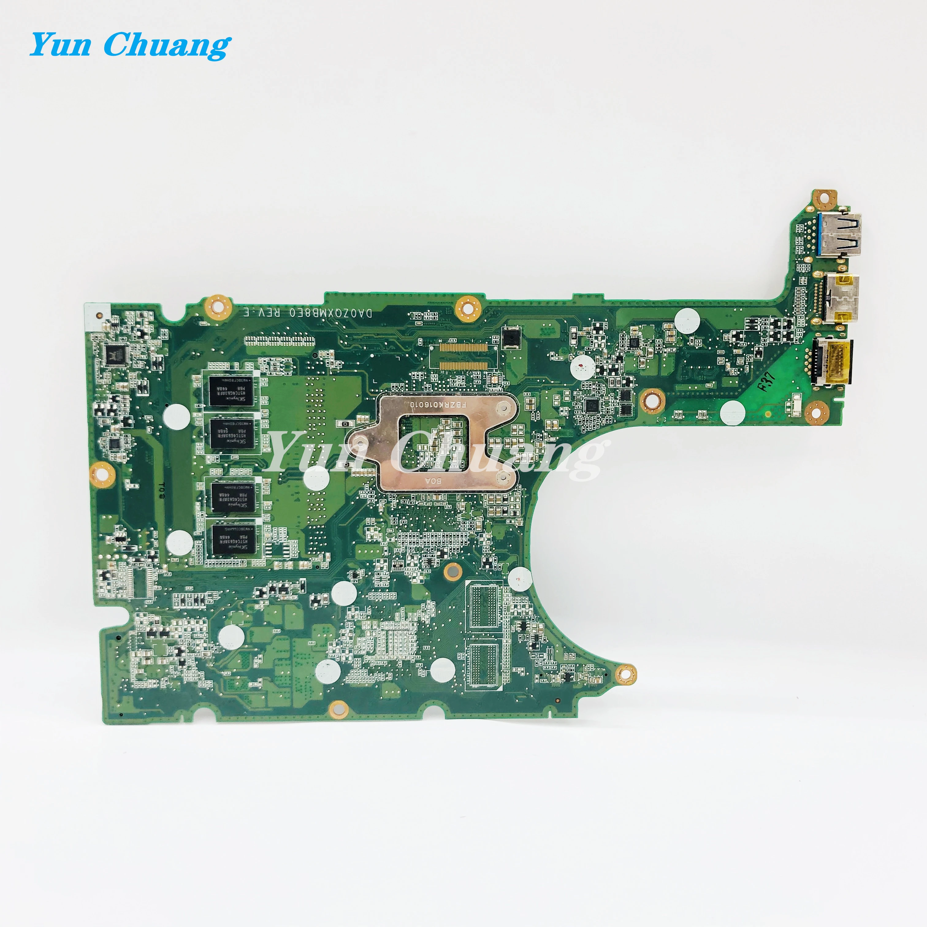 For Acer Aspire R3-471 R3-471T R3-471G Laptop Motherboard DA0ZQXMB8E0 With i3 i5-5200U UAM 4GB-RAM DDR3L 100% Work Mainboard