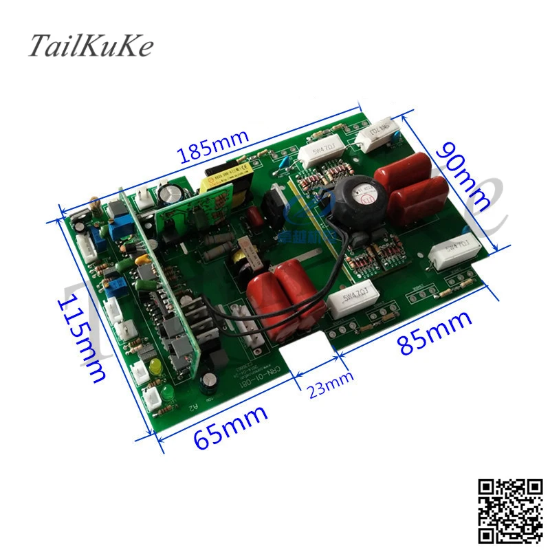 ZX7-200/250 Inverter DC Welding Machine Upper Plate Welder Inverter Plate 8 MOS Tube (with Digital Display)