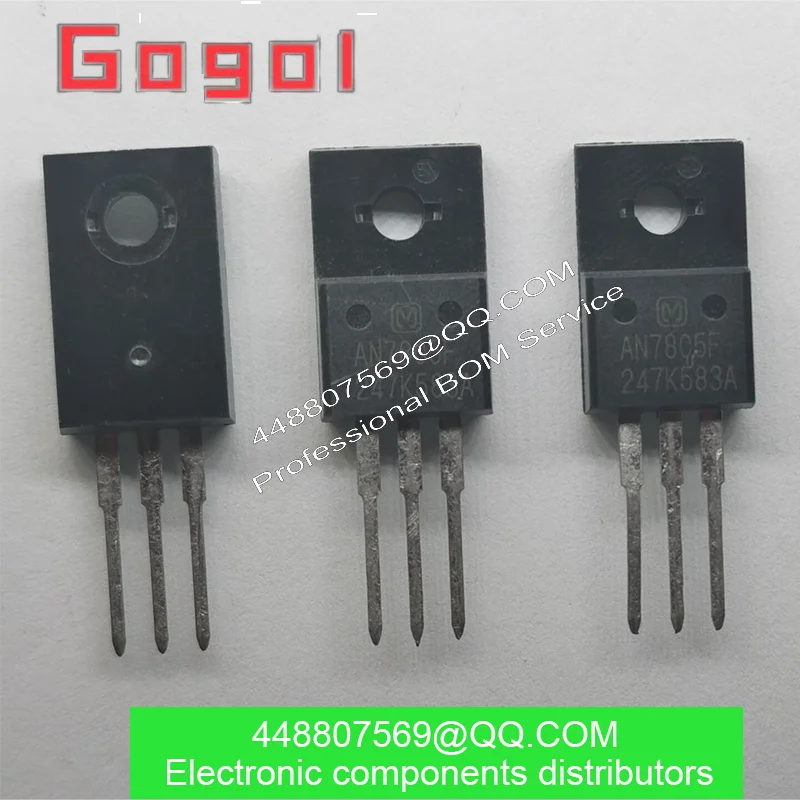 AN7805  AN7805F TO-220 100%New 10PCS