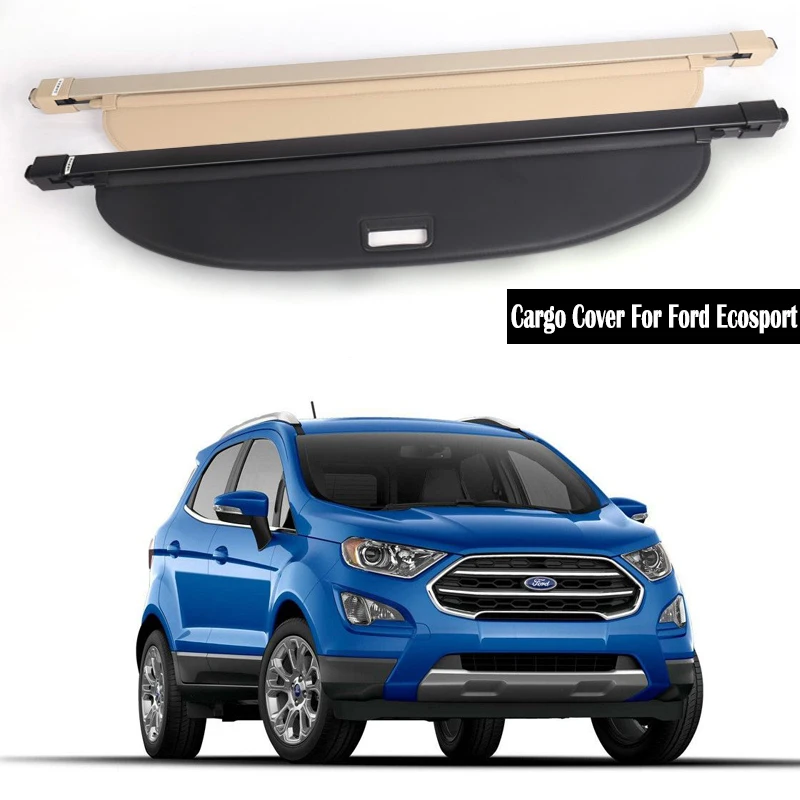 

Car Rear Cargo Cover Ford Ecosport 2013-2017 privacy Trunk Screen Security Shield shade Auto Accessories