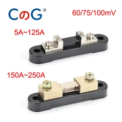 5A 10A 15A 20A 30A 50A 75A 100A 150A 200A FL-21 75mV 60mV 100mV Manufacturer Export Taiwan DC Current Shunt Resistor With Base