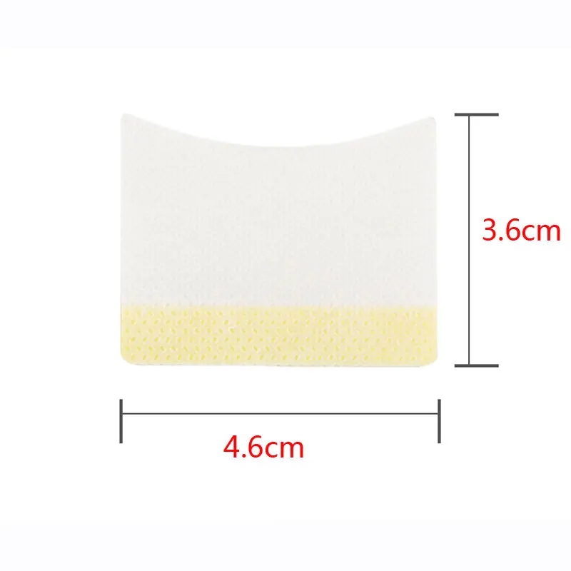 200Pcs Disposable Removing Eyelash Cotton Pads Sticker Grafting Lash Remover Under Eye Pads Patches Lashes Extension Supplies