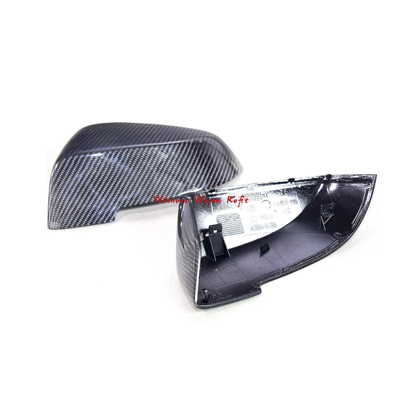 F10 Car Door Carbon Fiber Replacemrnt Rearview Mirror Cover Car Styling for Bmw 5 Series F10 530i 528i 2014 2015 2016 2017