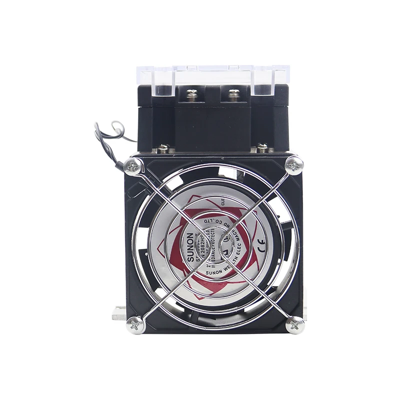 Three-phase Solid State Relay DC Control AC 380V 40A SSR-3 032 3840Z DC-AC Complete Set (Relay, Heat Sink, Fan)