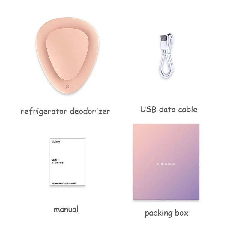 Kuchnia ozonizator oczyszczacz powietrza domowy Mini dezodorujący Usb akumulator oczyszczanie do lodówki przenośna przestrzeń czysty zapach