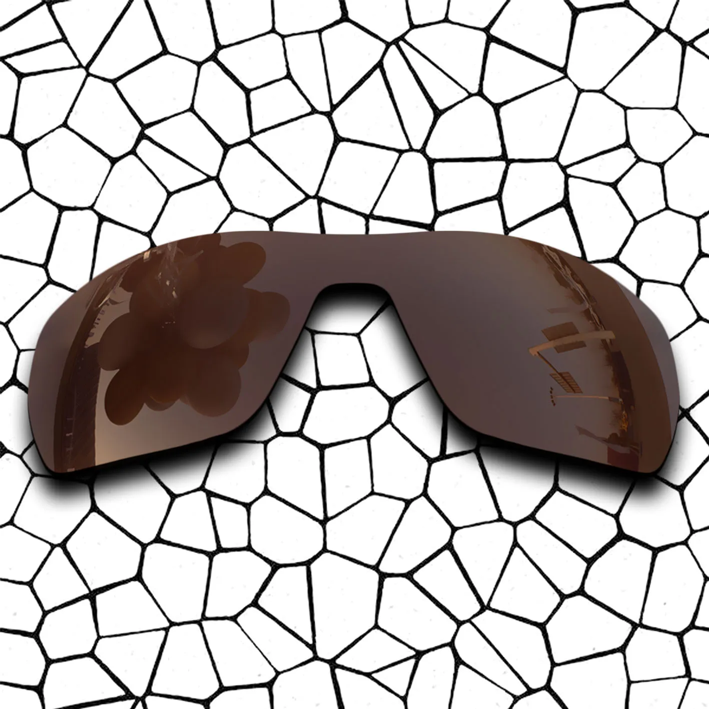 Polarized Sunglasses Replacement Lenses for-OffShoot Frame - Brown