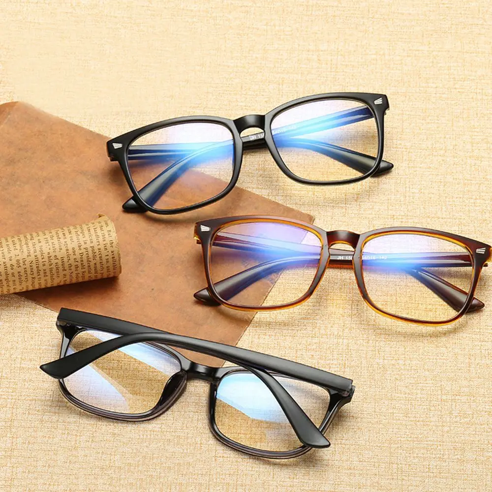 New Men Blue Light Blocking Reading Glasses Plane Surface Eyeglasses Frames Women Optical Lenses Computer Eyewear 2024 Fashion