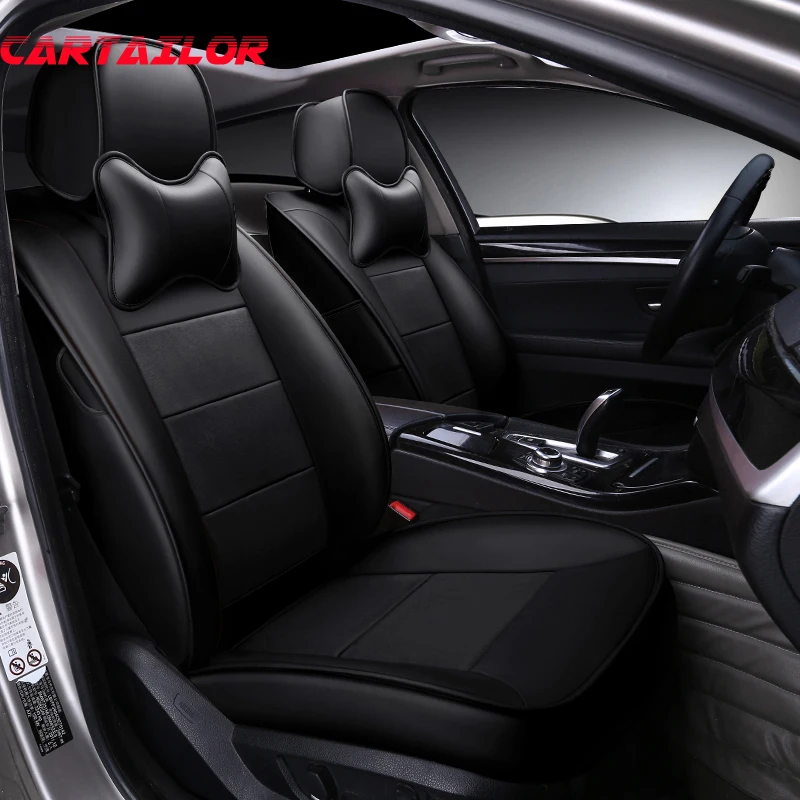 

Genuine Leather & PVC Leather Seat Cover for Mitsubishi ASX Seat Covers Supports Sets Cars Accessories Seats Cushions 2010-2020