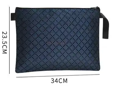 A4 Verdikte Document Tas Canvas Rits Multi-layer Aktetas Draagbare Bestand Zak Office Business Informatie Tas