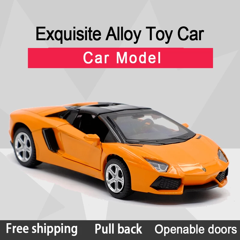 

New Arrival Caipo Aventador LP700-4 Roadster Alloy Diecast Car Model Toy With Pull Back/Kids Gift/Educational/Collection