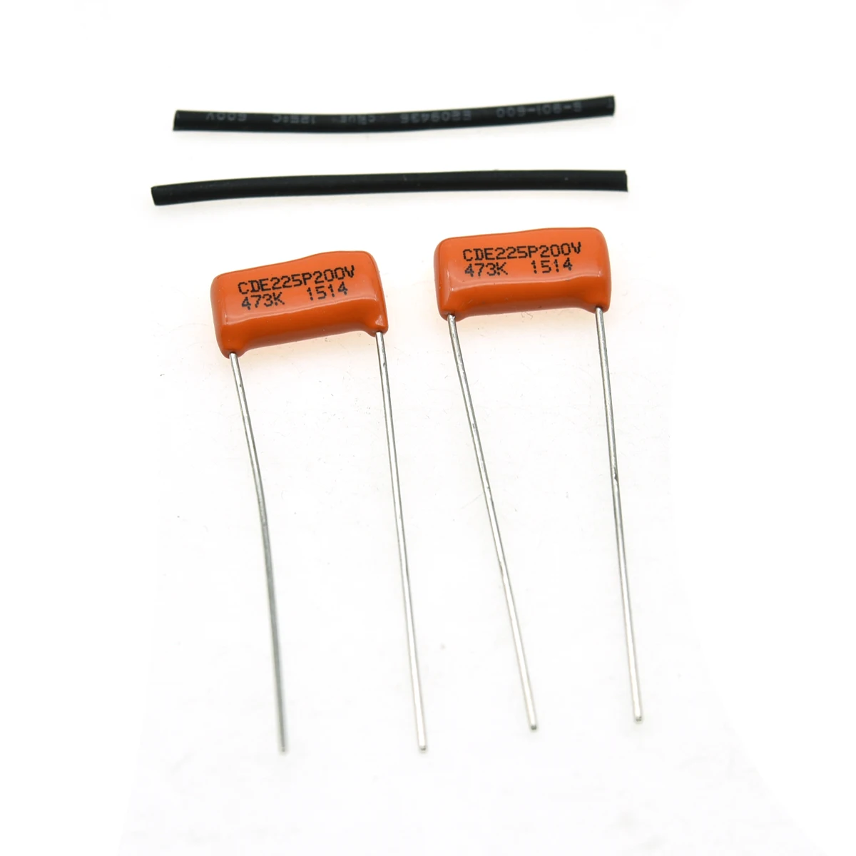 2pcs Guitar Bass Sprague 715P/225P Orange Drop Capacitors 0.1/0.015/0.022/0.047/0.068UF 100v/200v/400v/ Tone Cap