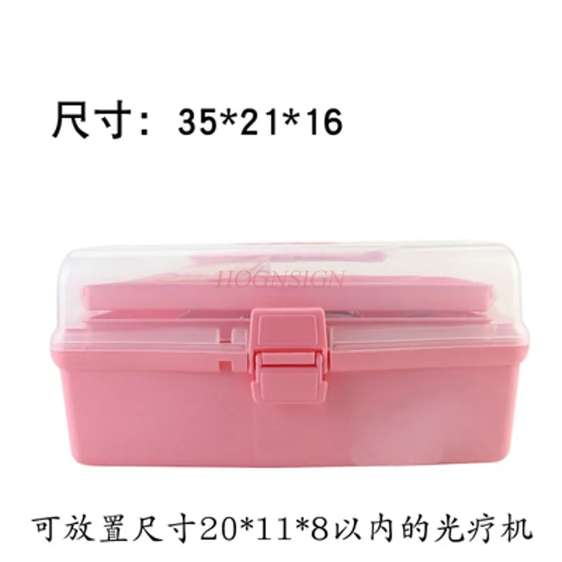 Manicure toolbox storage box can be used in phototherapy machine multi-function portable beauty salon pedicure technician beauty