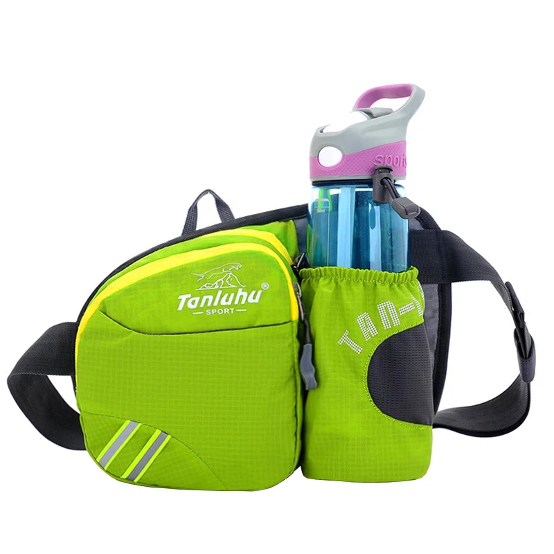 Sports Cycling Marathon Jogging Running Women Men Waist Bag Colorful Unisex Chest Fanny pack Belt Bag Water Bottle Phone Holder