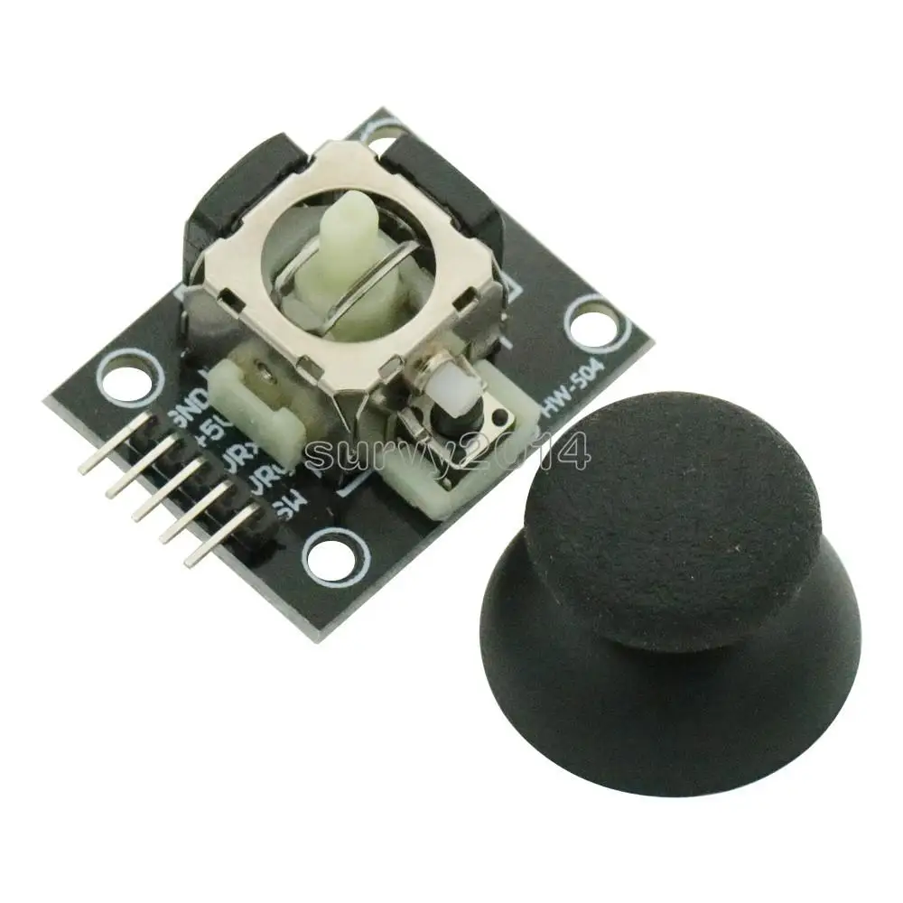 JoyStick 5Pin 5 PIN Breakout Module Switch Shield Board For PS2 Joystick Game Controller Two Way Rocker 10K Resistor 2.54mm