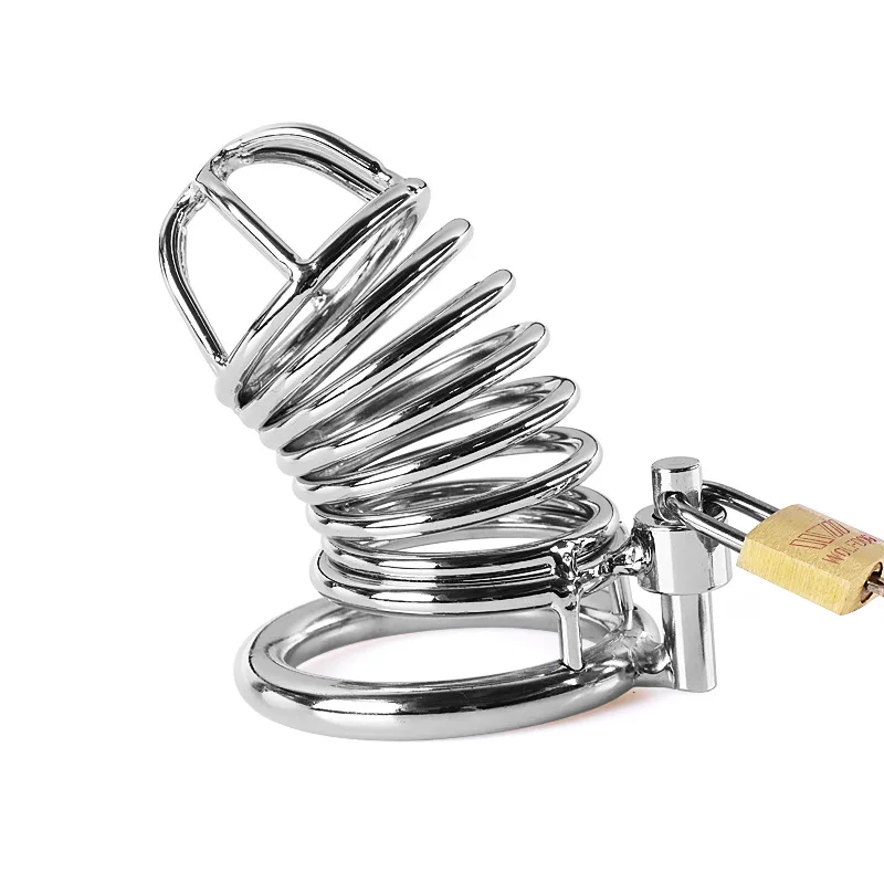 Stainless Steel Cock Cage The Cage of Shame Male Chastity Device Erotic Urethral Lock Chastity Belt Chastity Cage Men Sex Toys