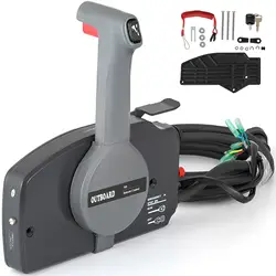Outboard Remote Control Box For YAMAHA side mount 703-48207-22 703-48207-17 10pin pull and push