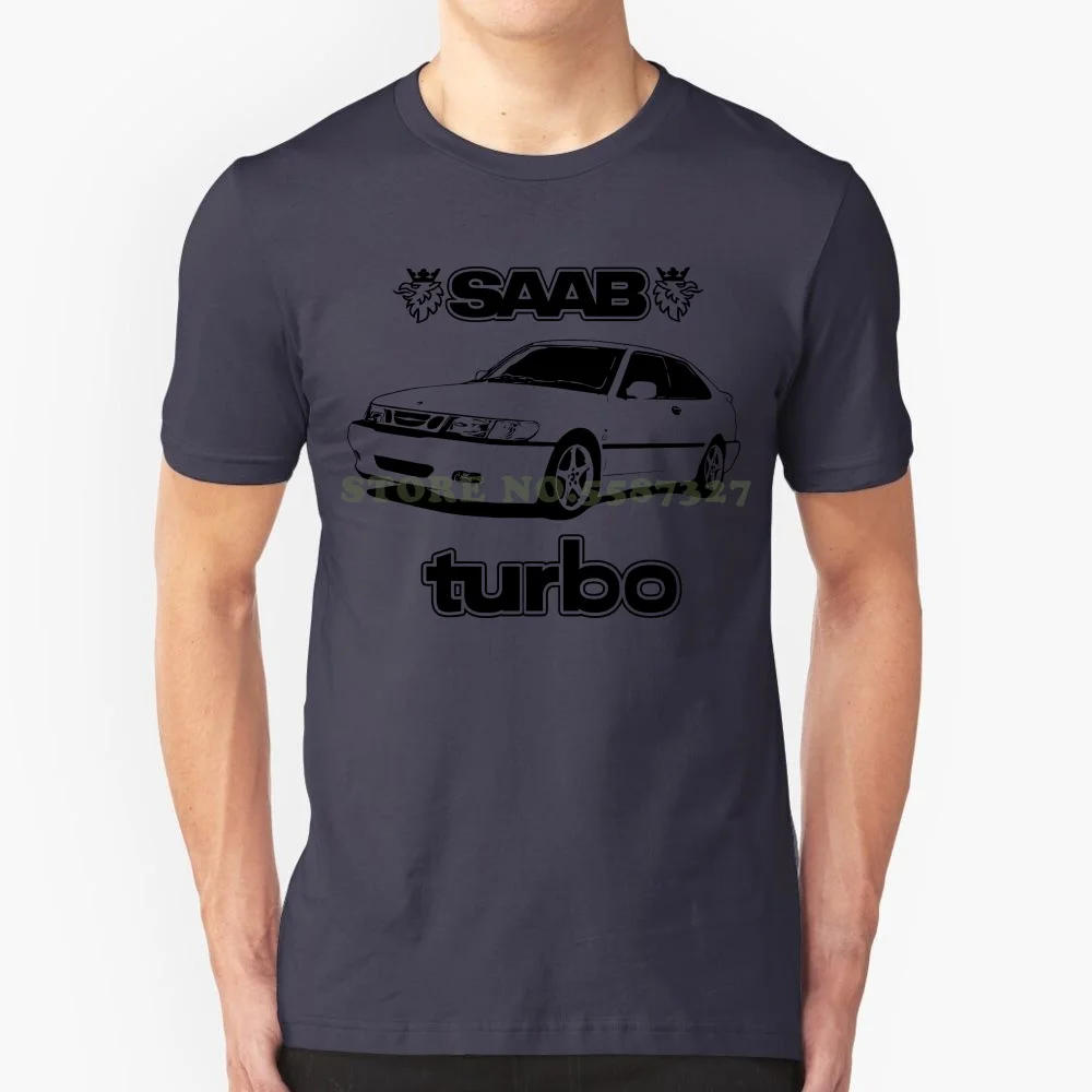 Saab 9 3 Viggen Turbo Soft Cotton T Shirt Multi Colors S 3xl Rally Racer Wrc T Shirt Men Clothing Cool O Neck Tops Simple Tops