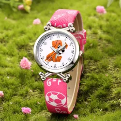 Hot Relief Trend Fashion Sports Children Dog Pattern Luminous Quartz Watch Gift Waterproof  High Quality Alloy Case Unisex Watch