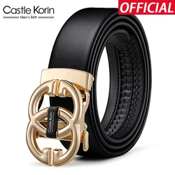 Ceinture en cuir pour hommes, marque de luxe, qualité supérieure, styliste de mode, boucle en alliage résistant à l'usure, longueur 130cm gg