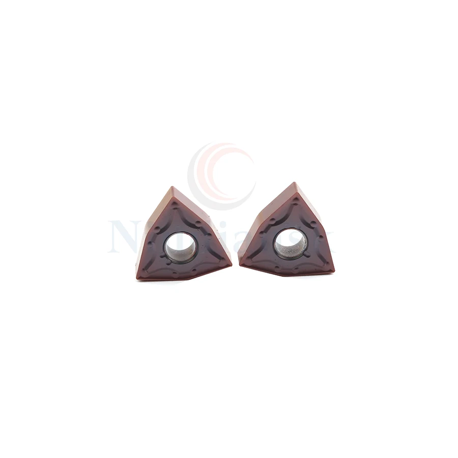 10 Chiếc WNMG080404-MA NK9018 WNMG080408-MA NK9018 Bên Ngoài Biến Lắp Tiện Bằng Máy CNC Dụng Cụ Chế Biến Cá Chép Trông Trăng Hợp Kim Cắt Miếng Lót