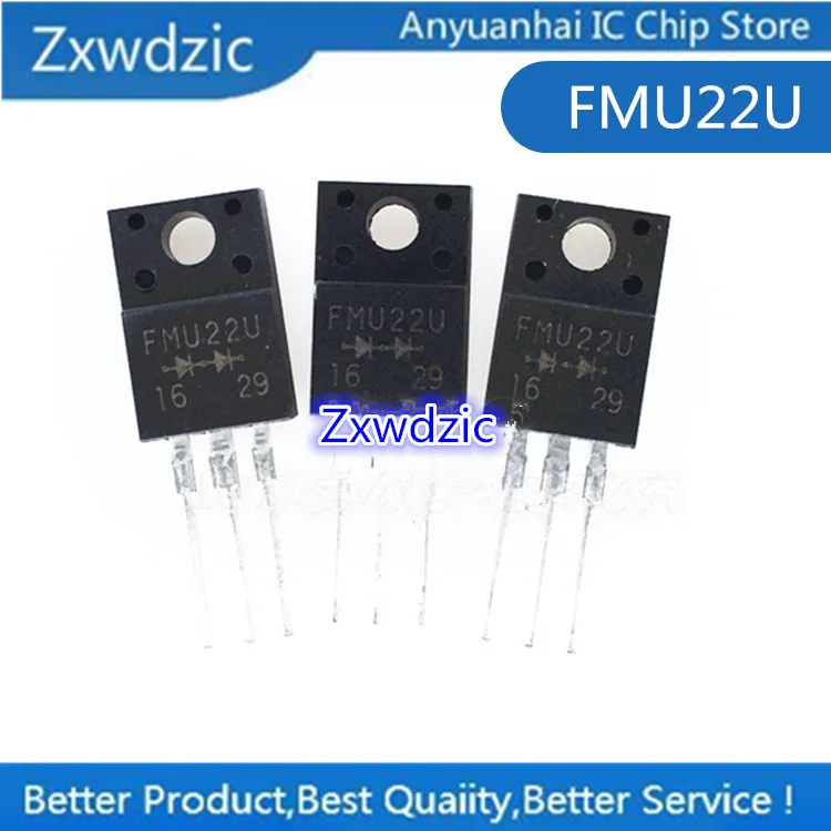 

10pcs 100% New Imported Original FMU22U FMU-22U TO-220F Fast Recovery Diode