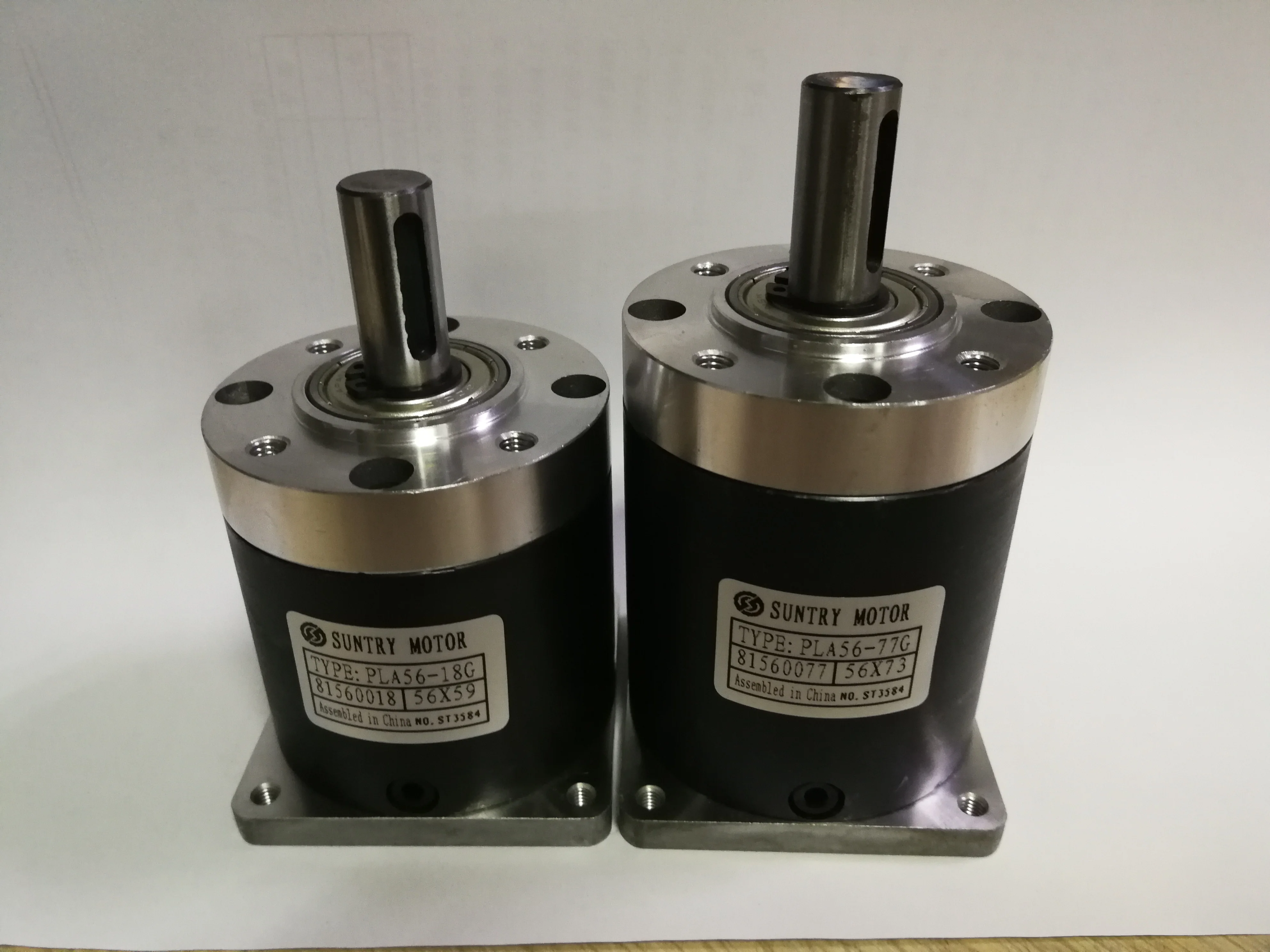 Imagem -04 - Qualidade Planetária Redutor Geabox para dc Brushless Motor Stepping Motor Praça Tampa de Entrada 56 mm Stepping Tampa Plg56