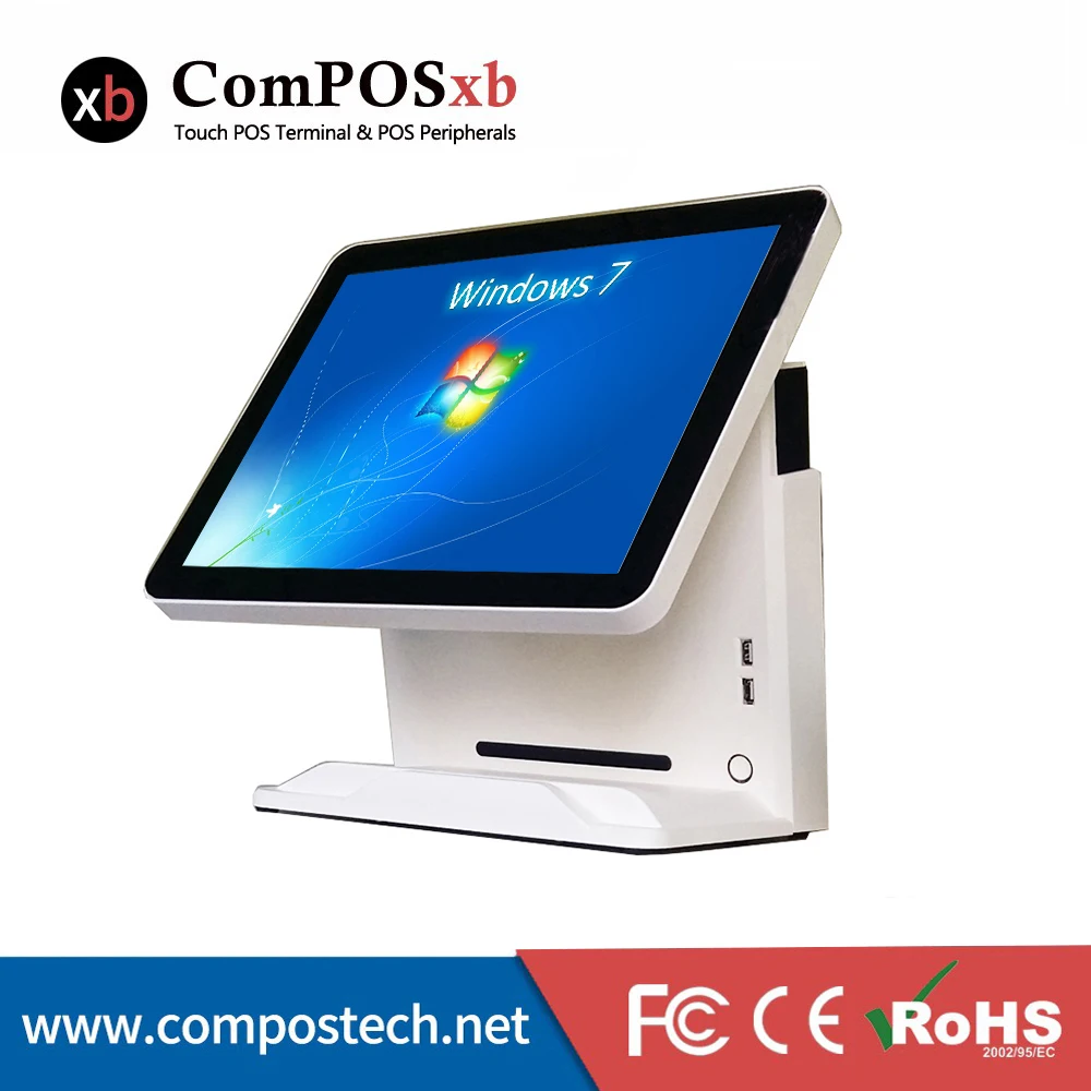 Best selling cash register 15inch capacitive touch screen point of sale system pos all in one