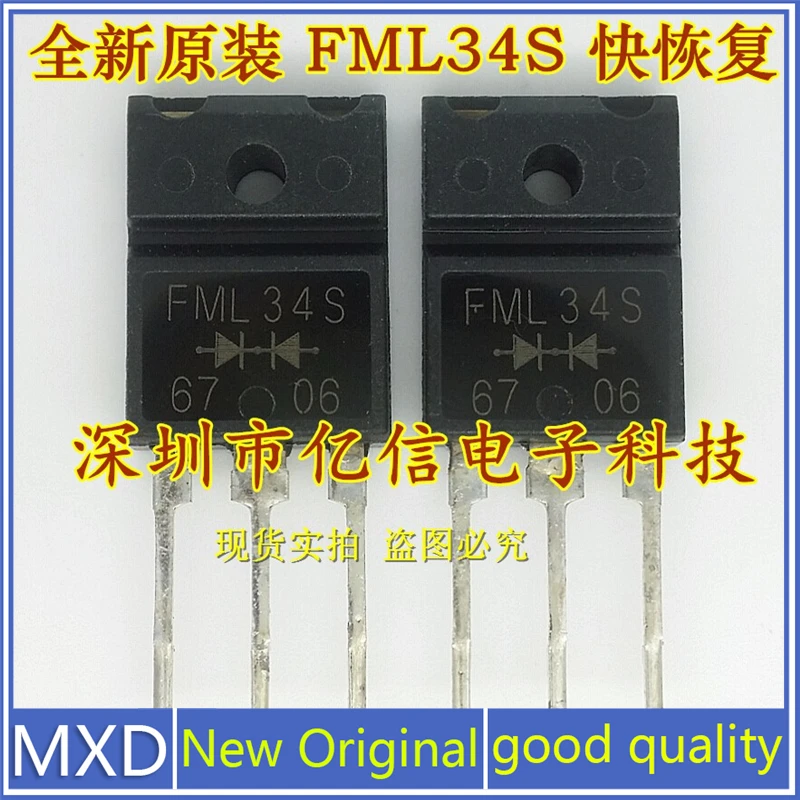 5Pcs/Lot New Original Imported FML34S TO3PF Fast Recovery Diode Genuine Real Shot Good Quality