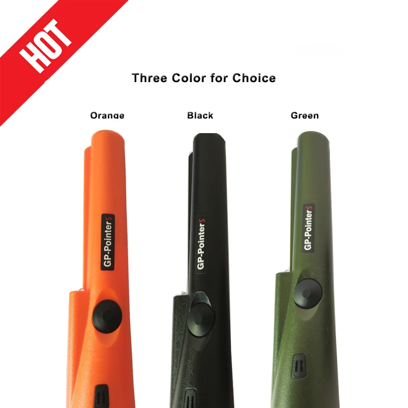 มือถือเครื่องตรวจจับโลหะ Pinpointer พร้อม LED Light แบบพกพา GP Pointer Rod เครื่องตรวจจับเครื่องตรวจจับโลหะ