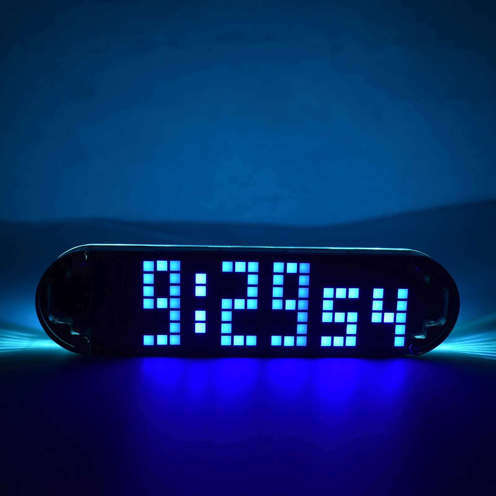 【Already Soldered】DS3231 High-Precision Desktop Clock LED Dot Matrix Creative Display Clock DIY Finished Kit